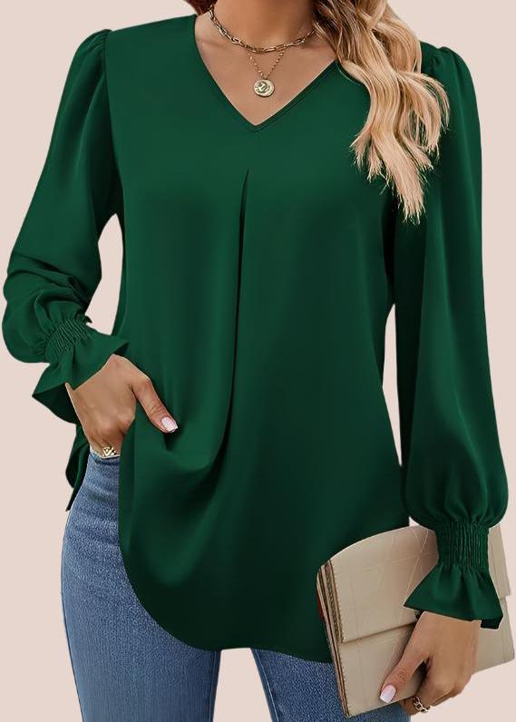 Brenda | Elegant Blouse Long Sleeve