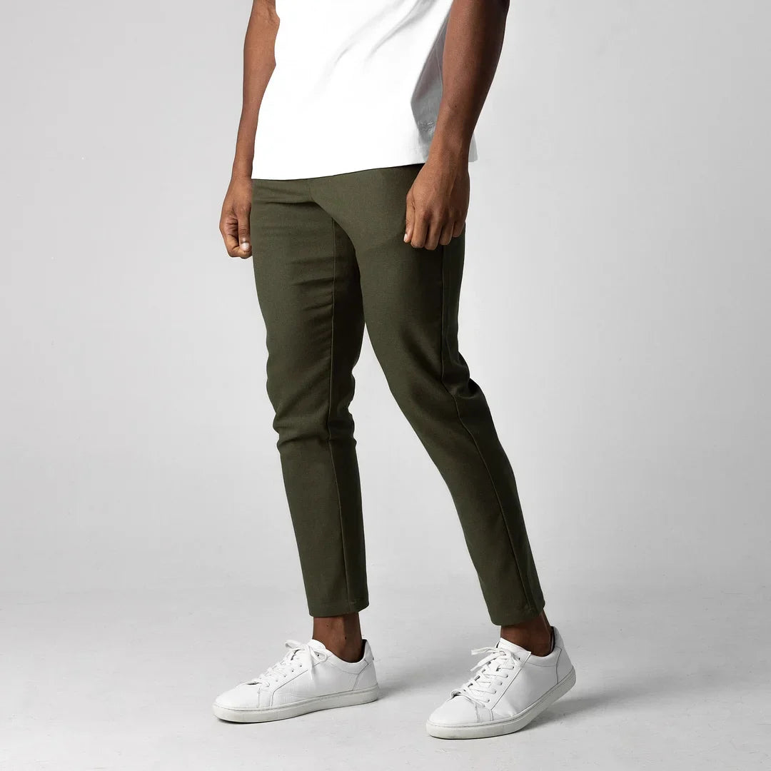 Leonardo | Active Chino Semi Skinny Pants