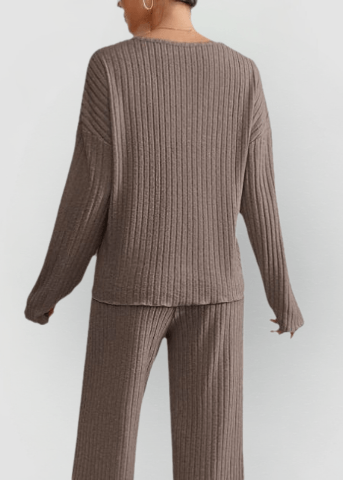 Claire | Relaxed Ribbed Knit Set