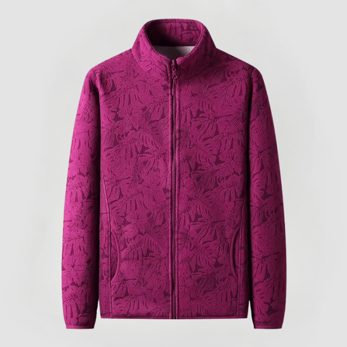 Ada | Fleece Jacket with Floral Pattern