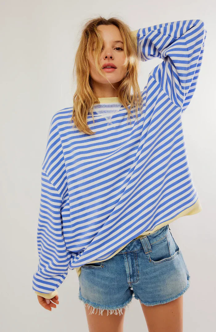 Michelle | Striped Oversized Sweater