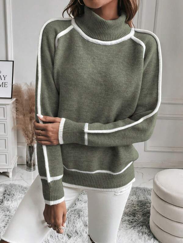 Nicole | Elegant Lined Sweater