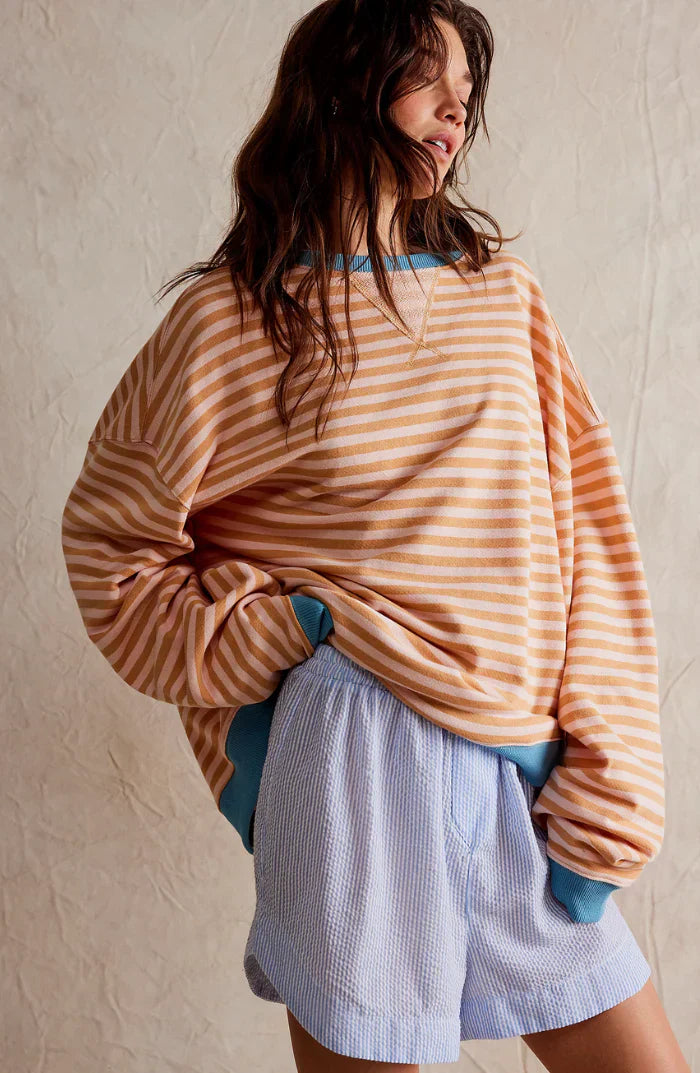 Michelle | Striped Oversized Sweater