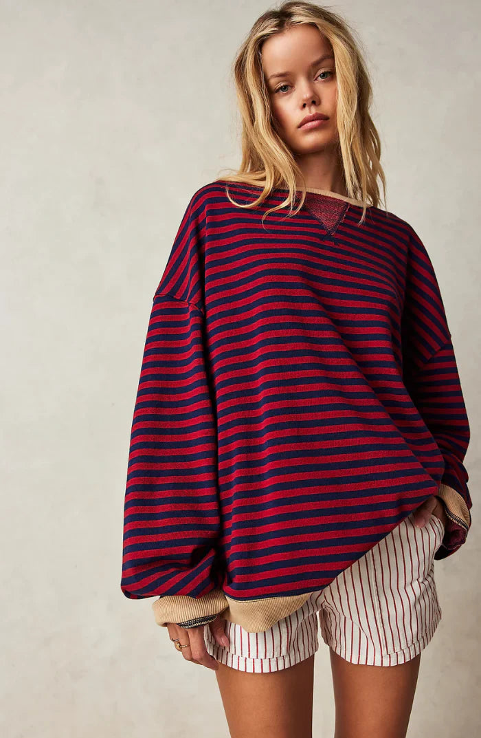 Michelle | Striped Oversized Sweater