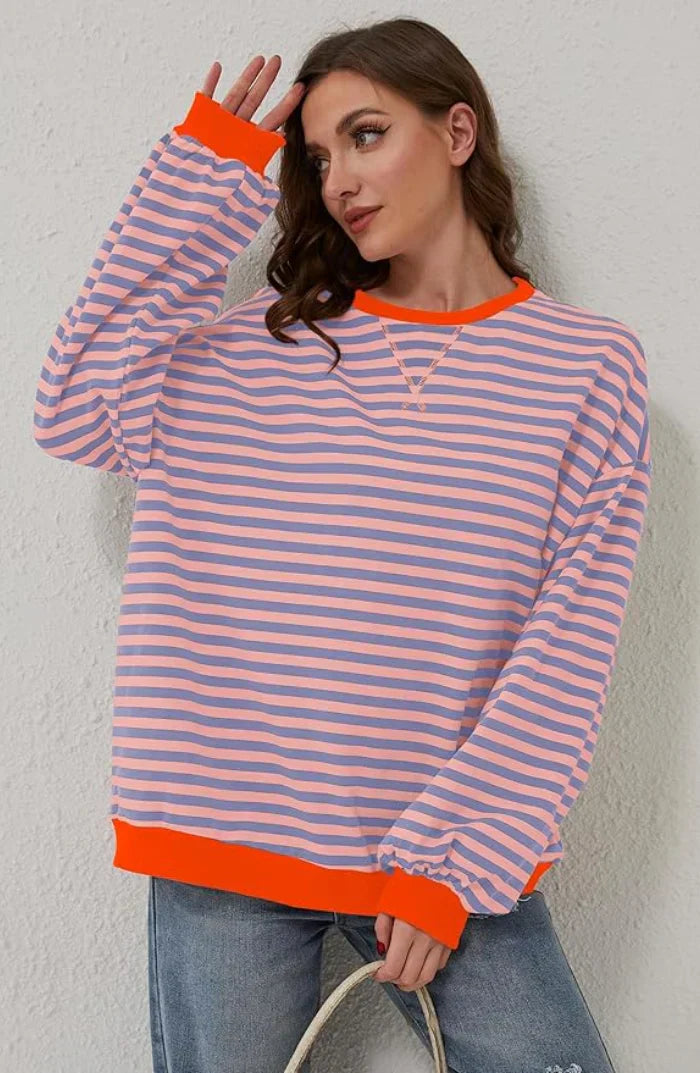 Michelle | Striped Oversized Sweater