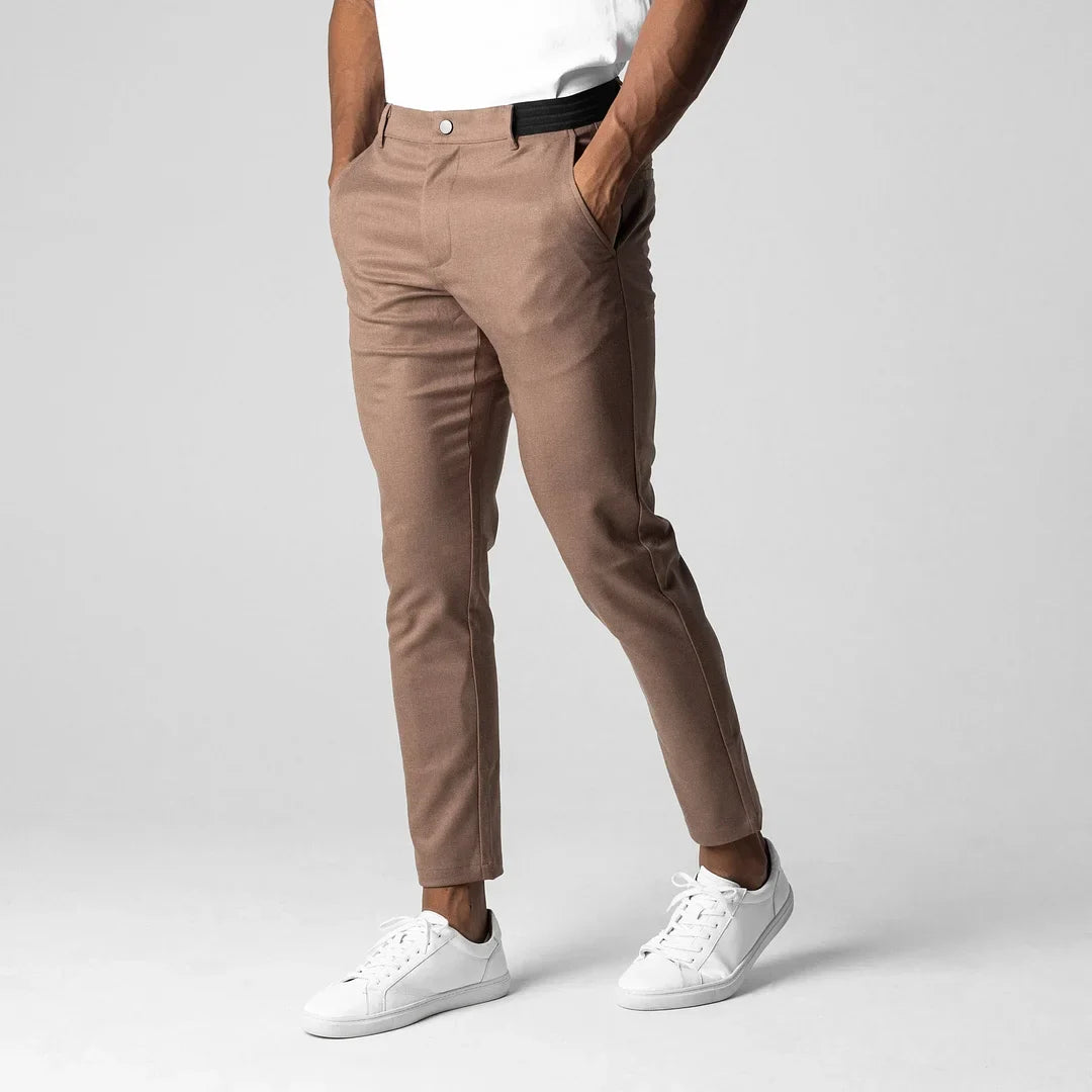 Leonardo | Active Chino Semi Skinny Pants