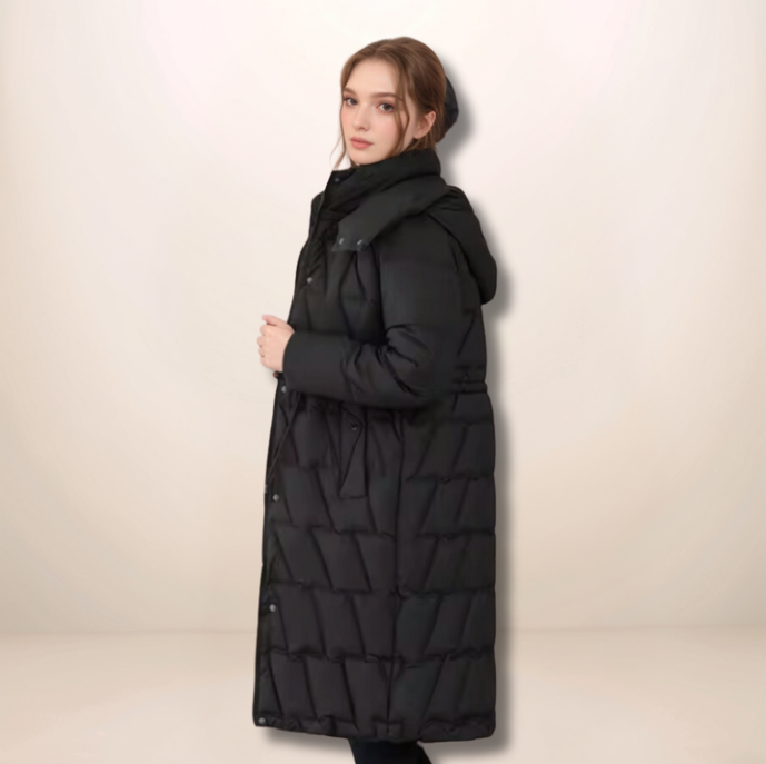 Kaye | Long Quilted Jacket