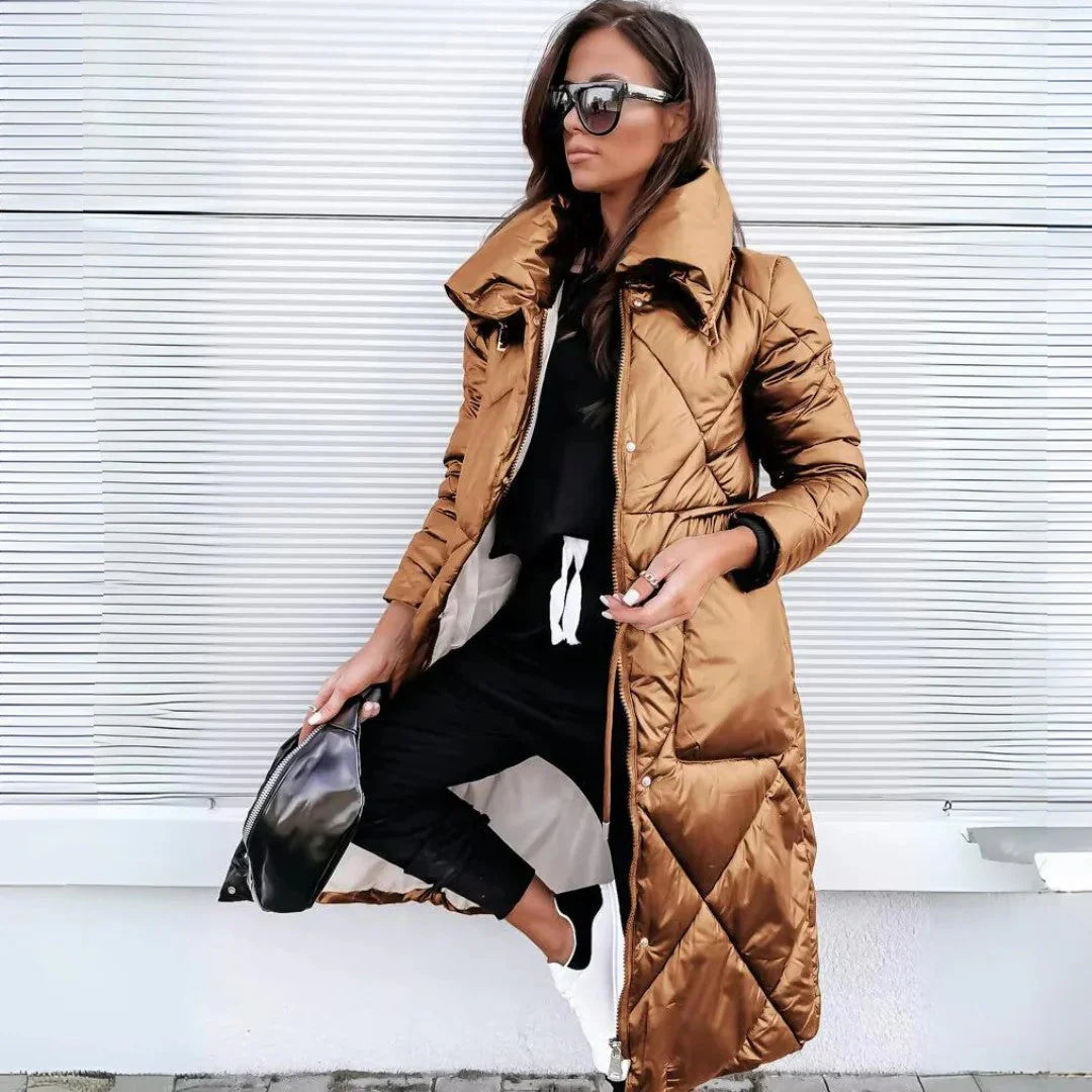 Anna | Elegant Quilted Coat