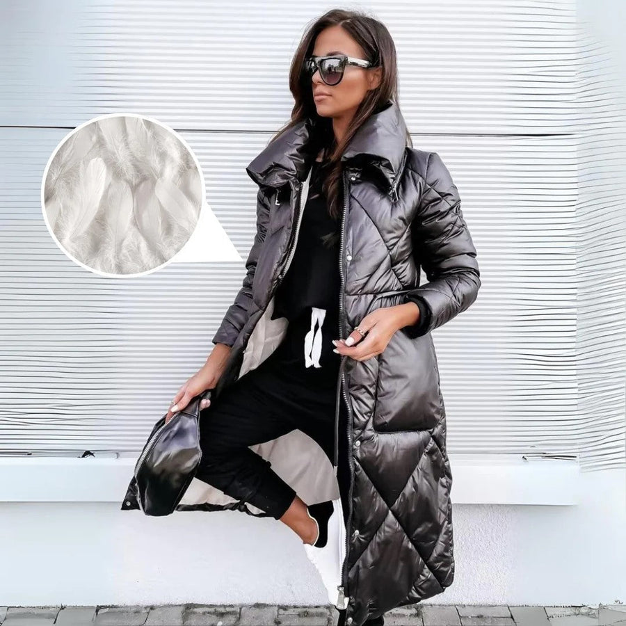 Anna | Elegant Quilted Coat