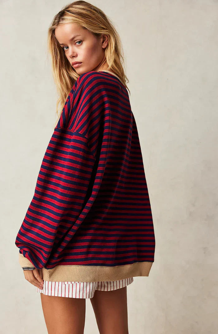 Michelle | Striped Oversized Sweater