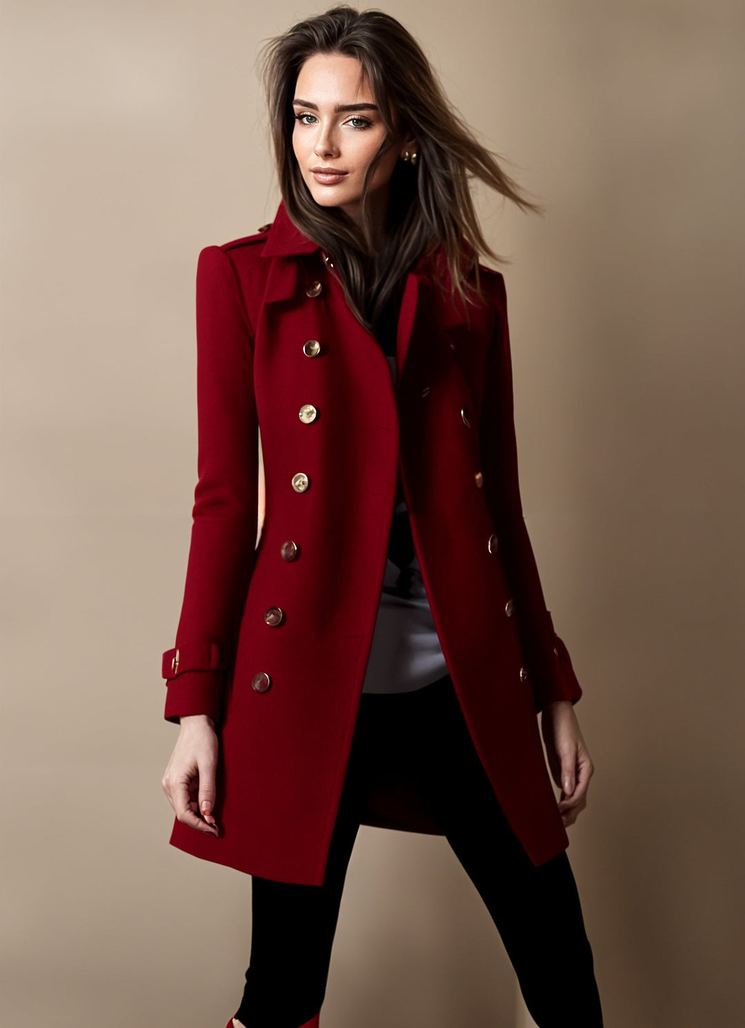 Jocelyn | Double-Breasted Trench Coat