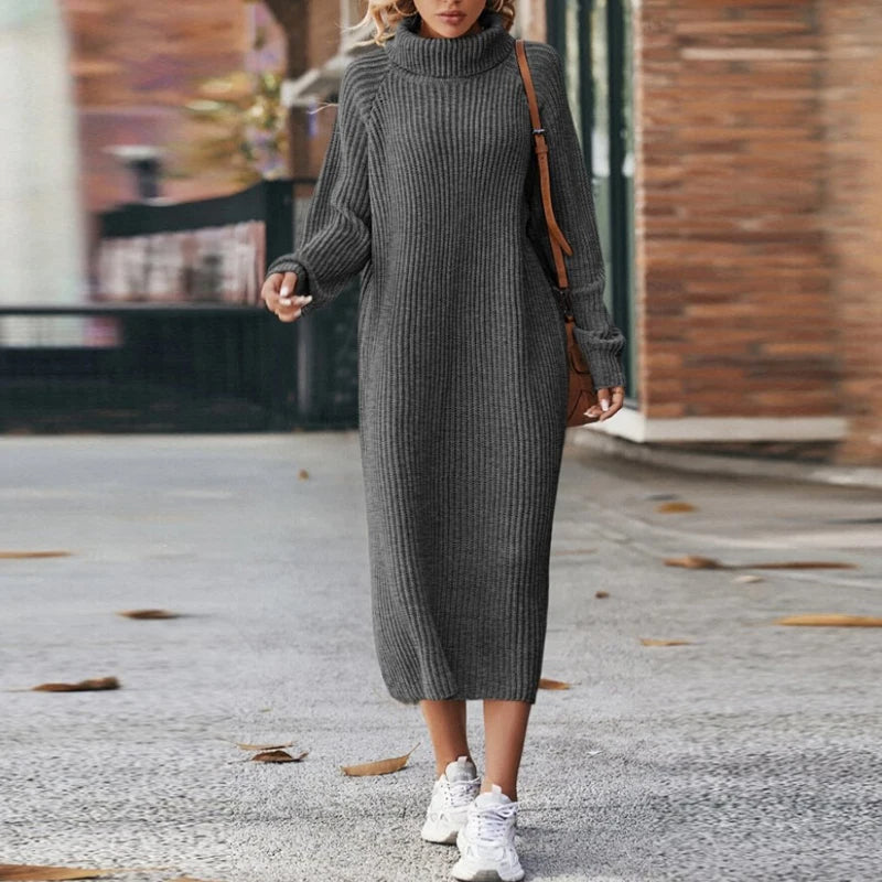 Natalie | Elegant Knitted Winter Dress