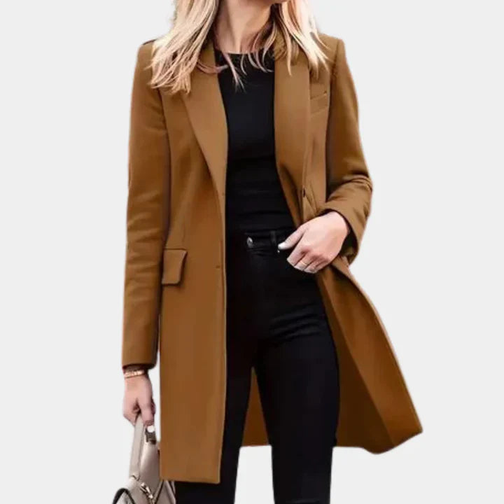 Dina | Elegant Long Coat