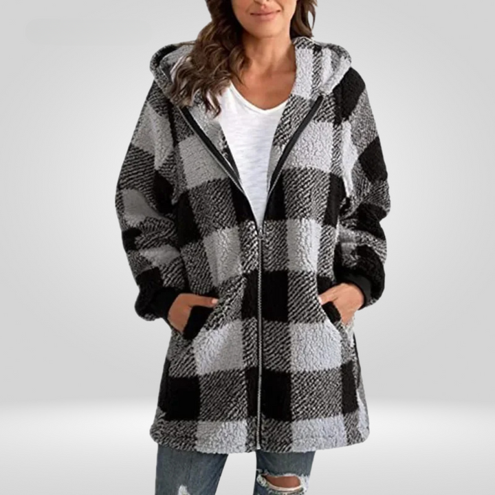 Maureen | Comfortable Checked Jacket