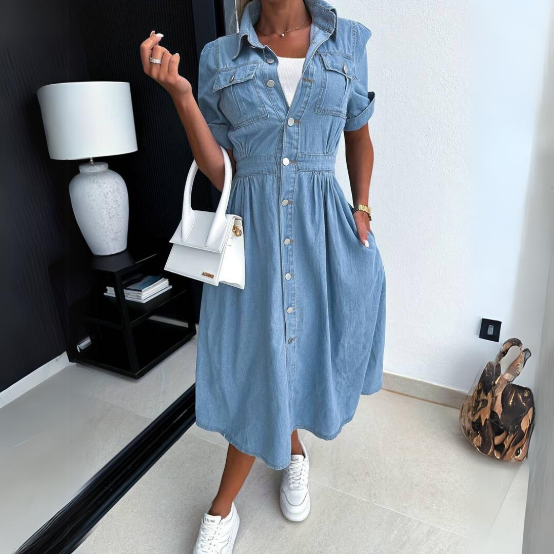 Kayla | Classic Denim Dress