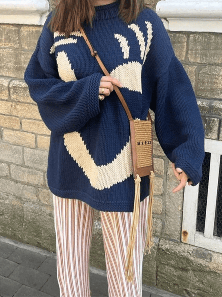 Sonya | Oversized Knit Sweater