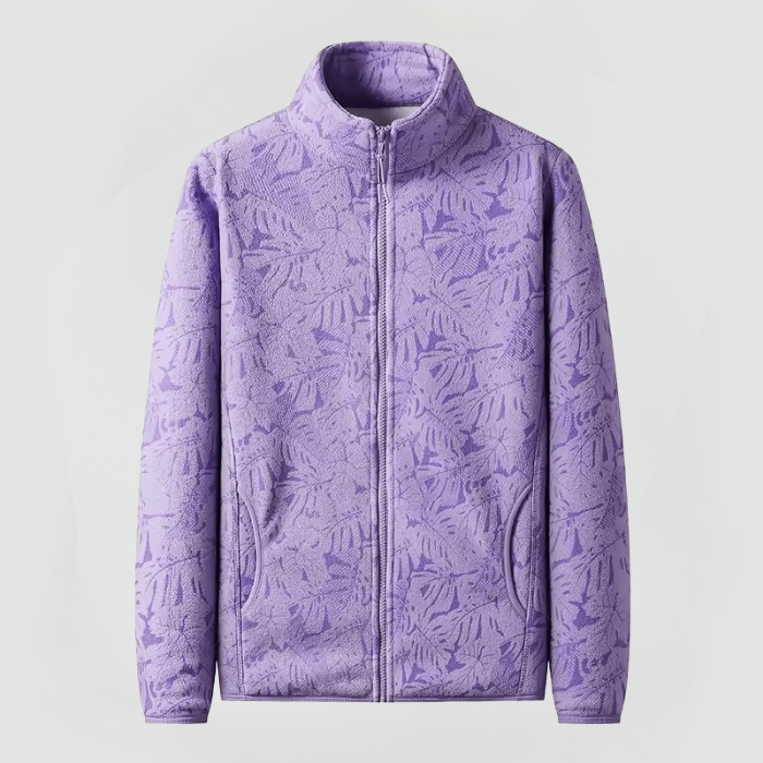 Ada | Fleece Jacket with Floral Pattern