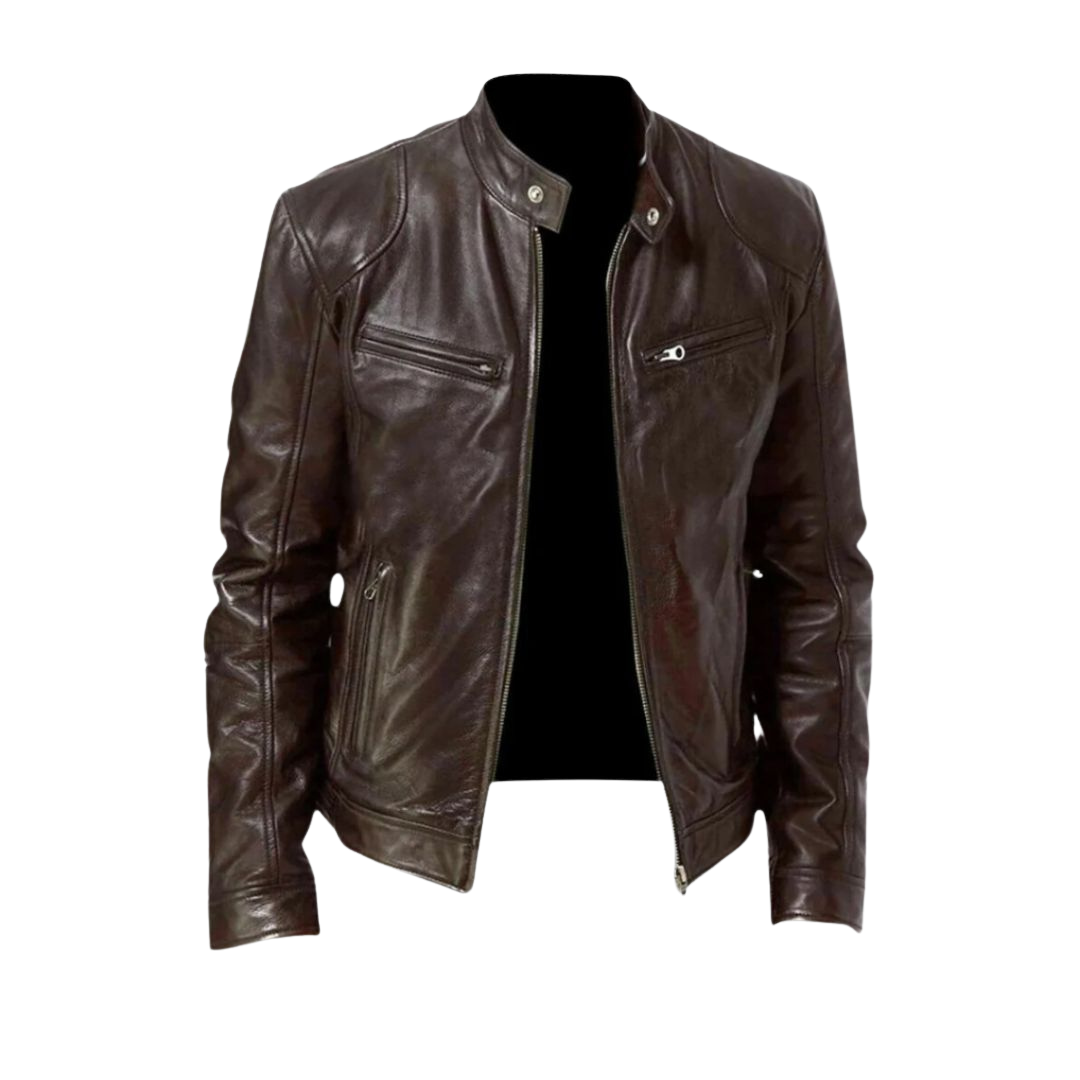 Peter | Classic Leather Jacket