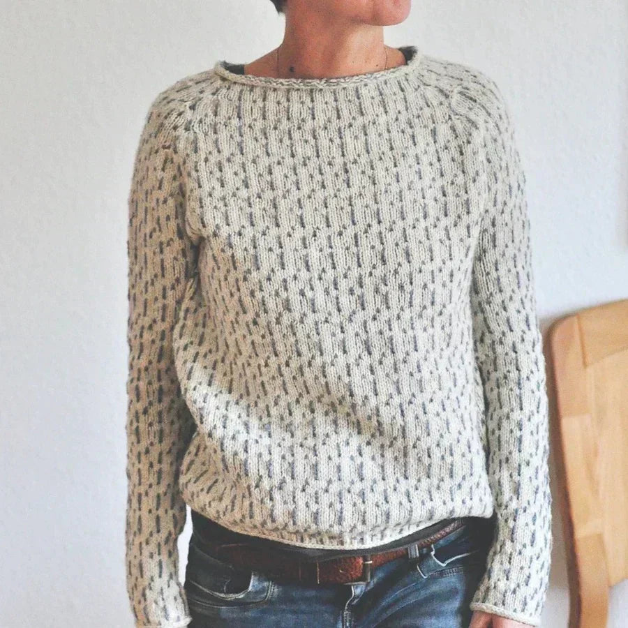 Justine | Elegant Knitted Sweater