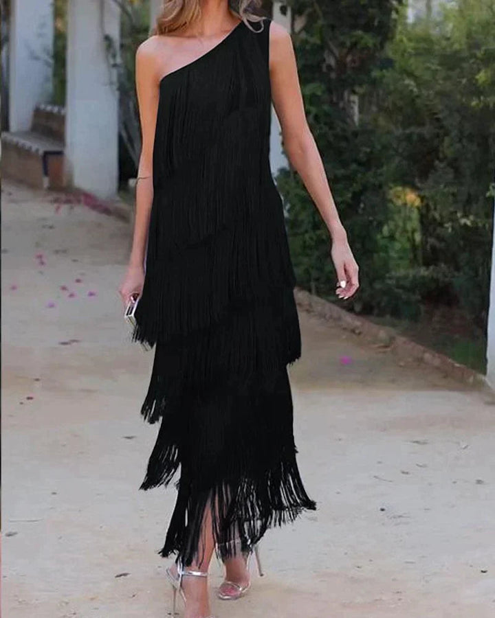 Lorna | Fringed Dress