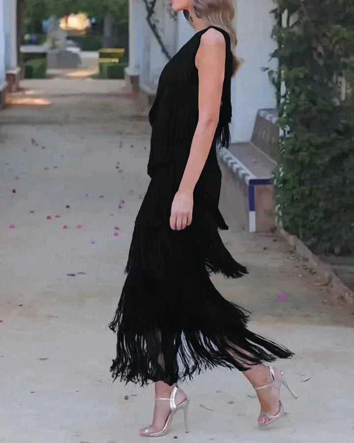 Lorna | Fringed Dress