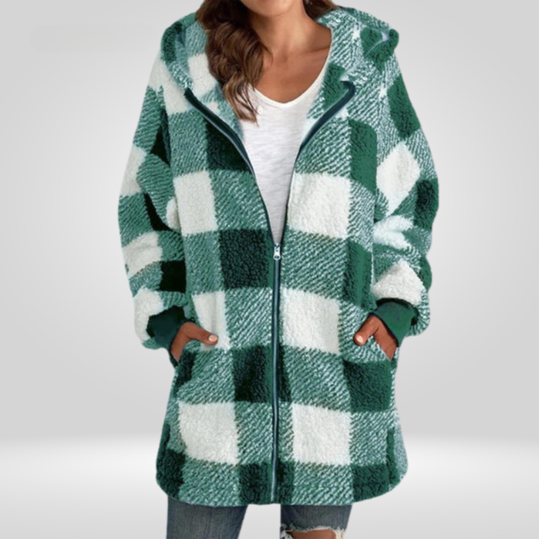 Maureen | Comfortable Checked Jacket