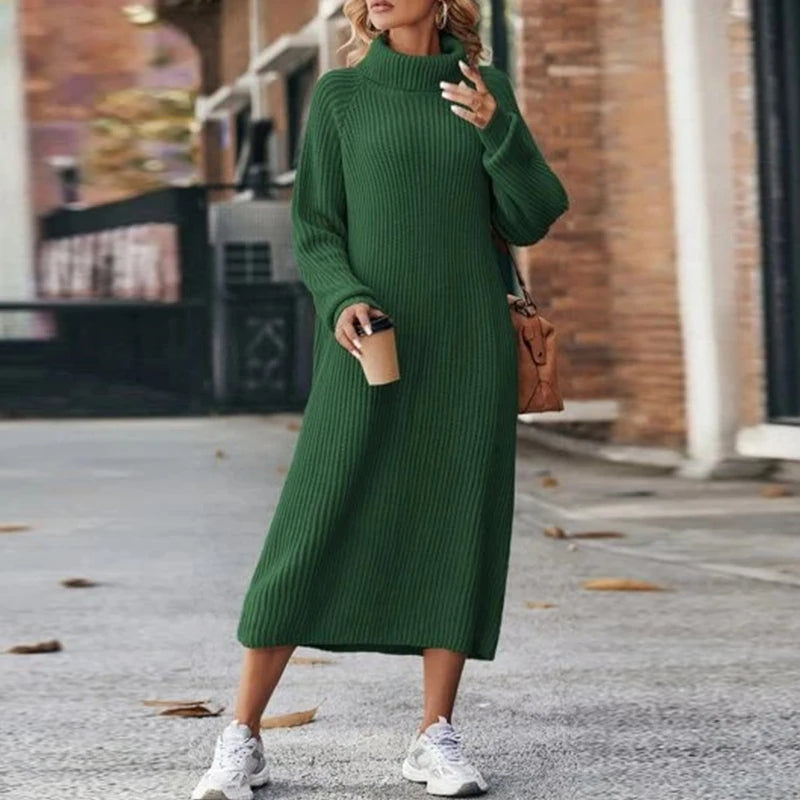 Natalie | Elegant Knitted Winter Dress