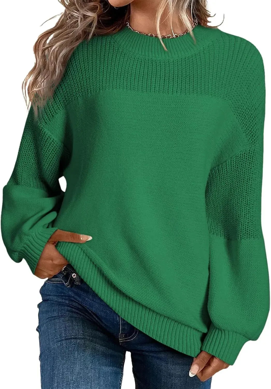 Juliana | Casual Long-sleeved Knitted Solid Color Sweaters