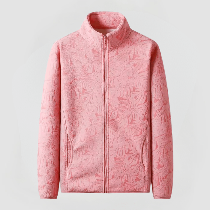 Ada | Fleece Jacket with Floral Pattern