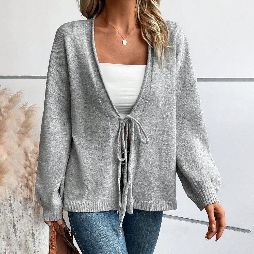 Coleen | Chic Plain Cardigan