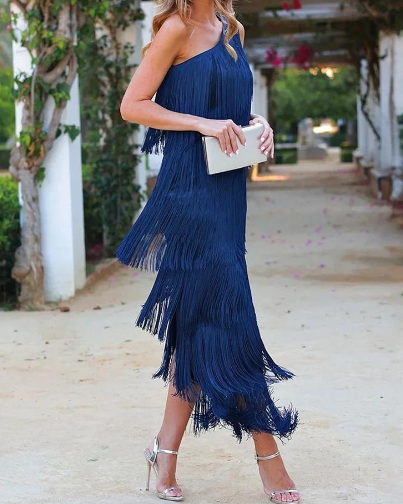 Lorna | Fringed Dress