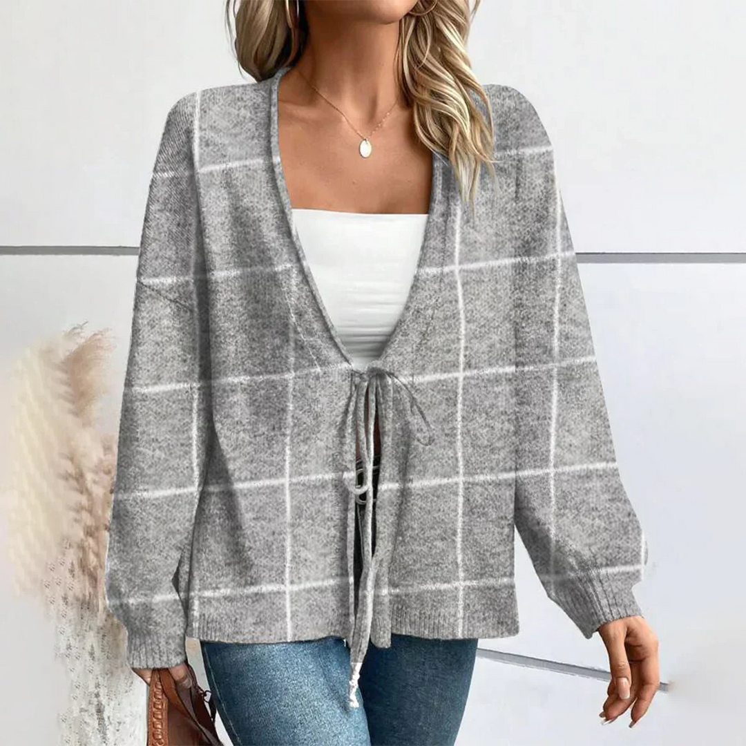 Coleen | Chic Plain Cardigan