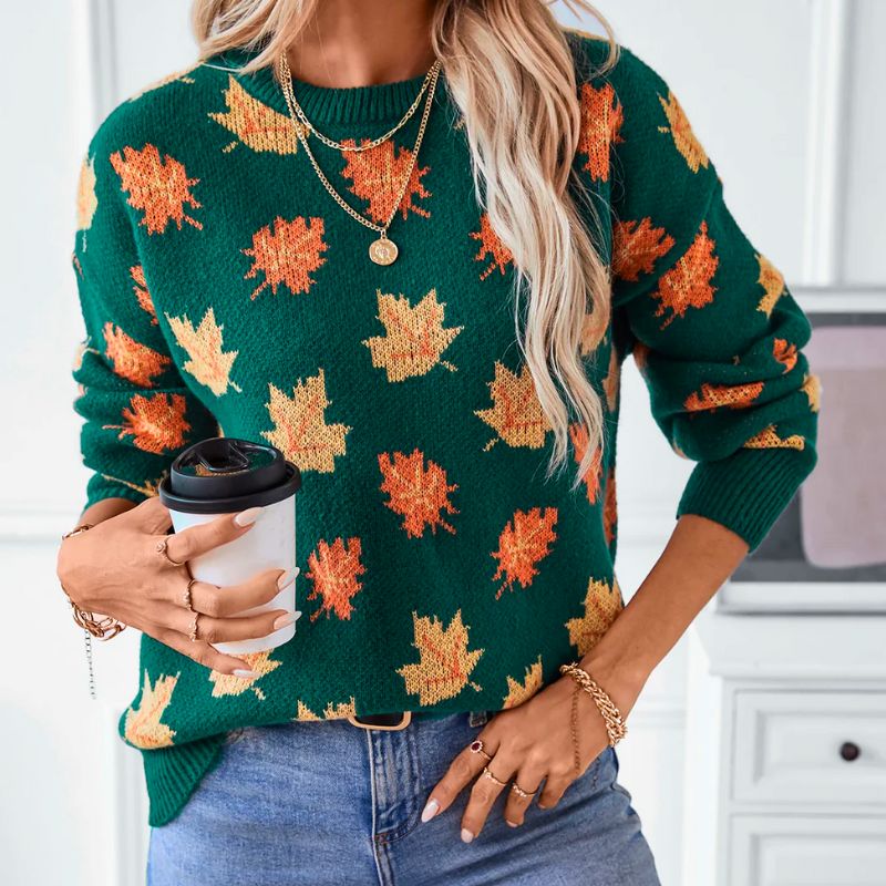 Christine | Iconic Autumn Jumper Long Sleeve Sweater