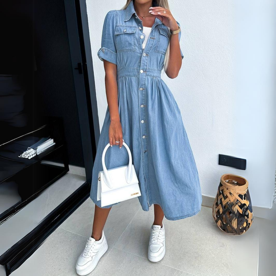 Kayla | Classic Denim Dress