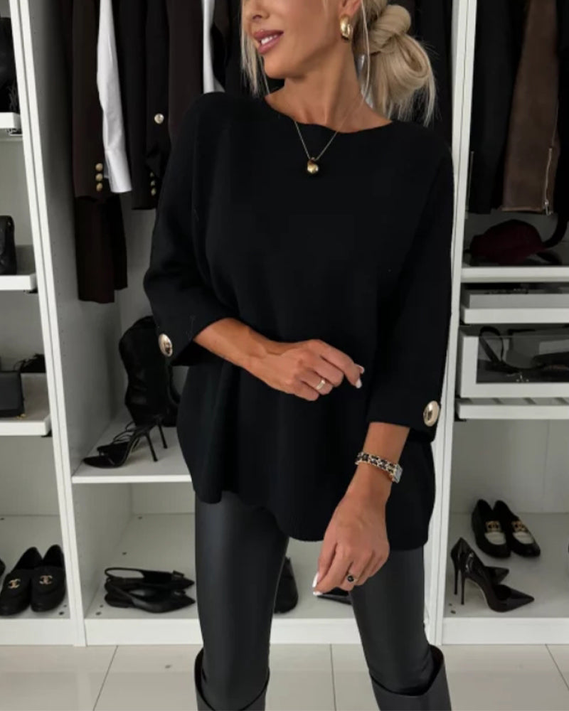 Ellisse | Elegant Knit Blouse