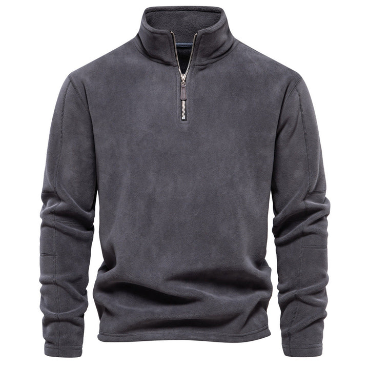 Craig | Fleece Sweater with Quarter Zip