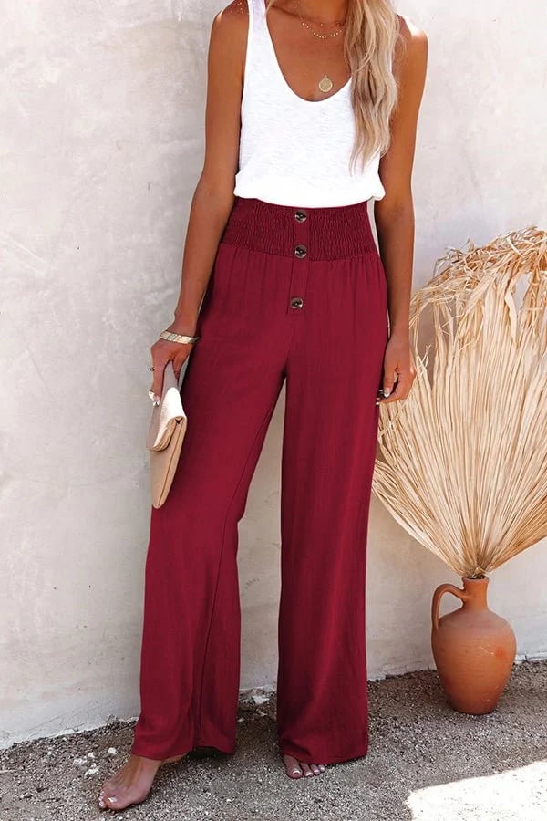 Jacquelyn | Casual High-Waisted Pants