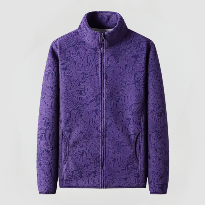 Ada | Fleece Jacket with Floral Pattern