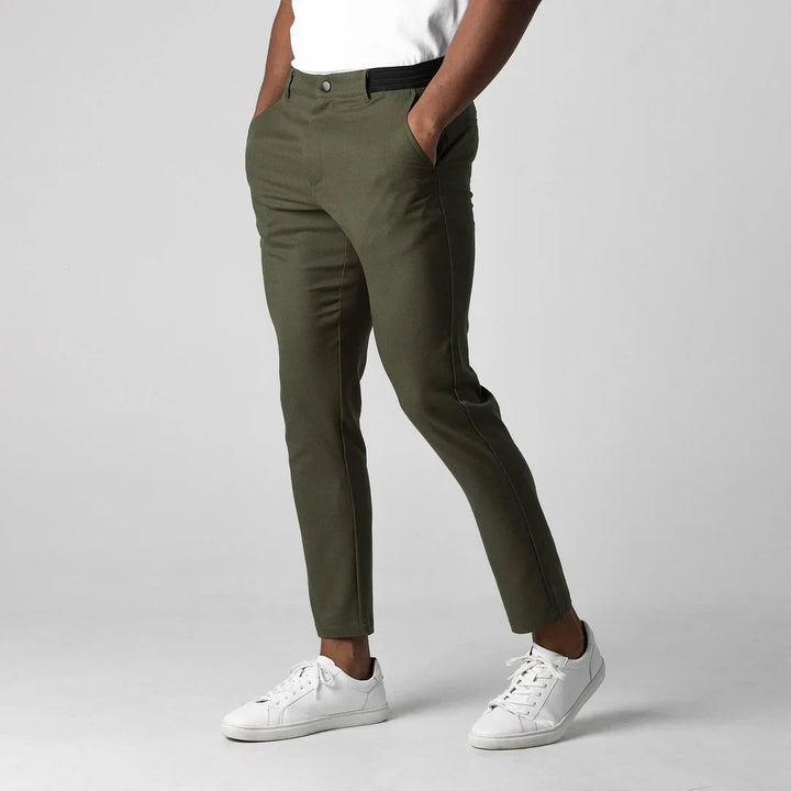 Leonardo | Active Chino Semi Skinny Pants