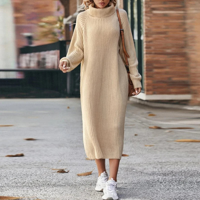 Natalie | Elegant Knitted Winter Dress