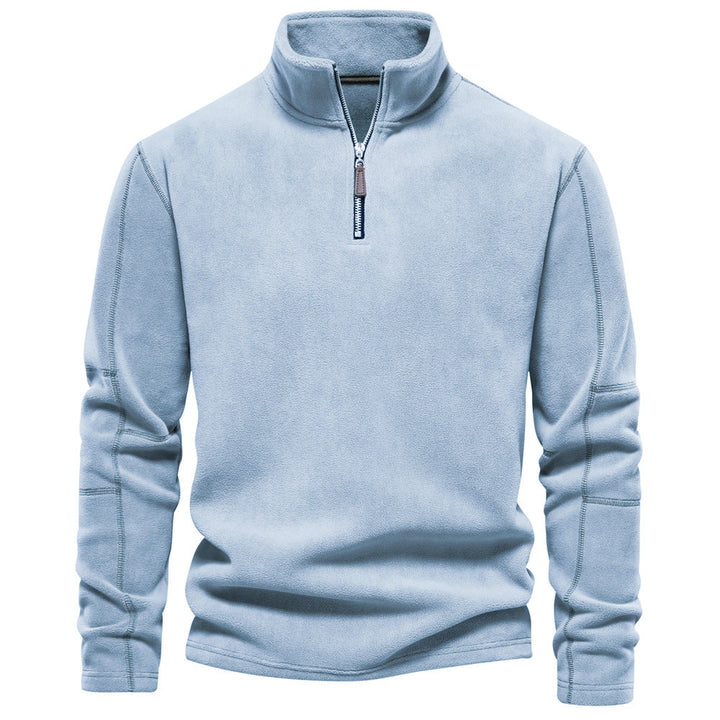 Craig | Fleece Sweater with Quarter Zip