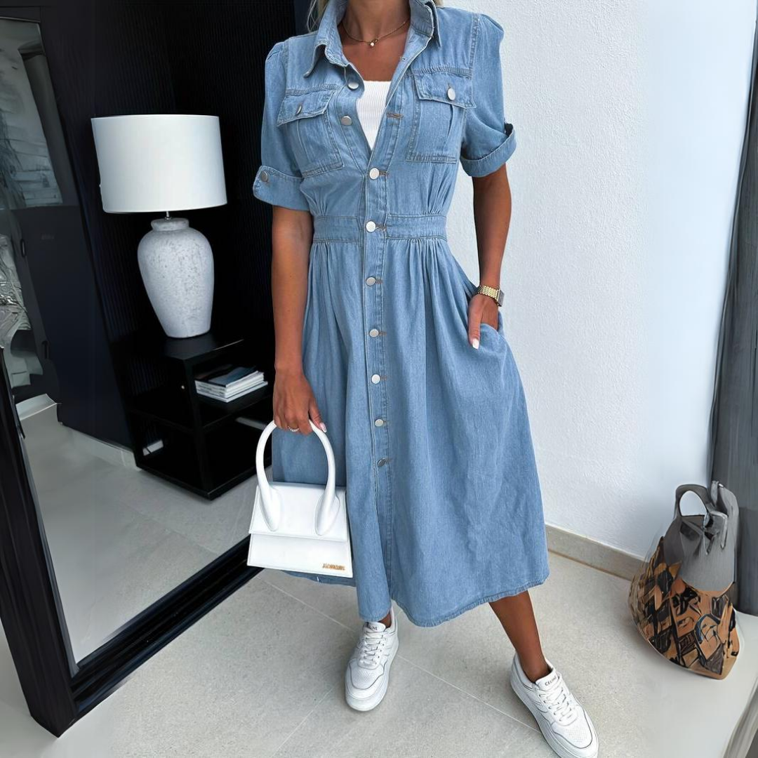 Kayla | Classic Denim Dress