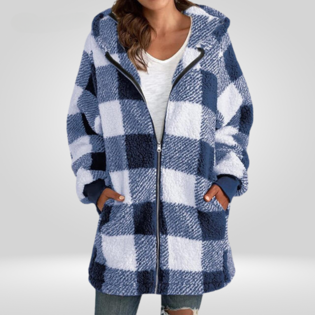 Maureen | Comfortable Checked Jacket