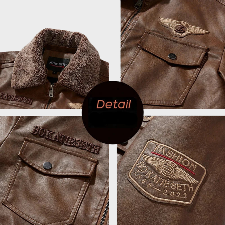 Jimmy | Classic Leather Jacket