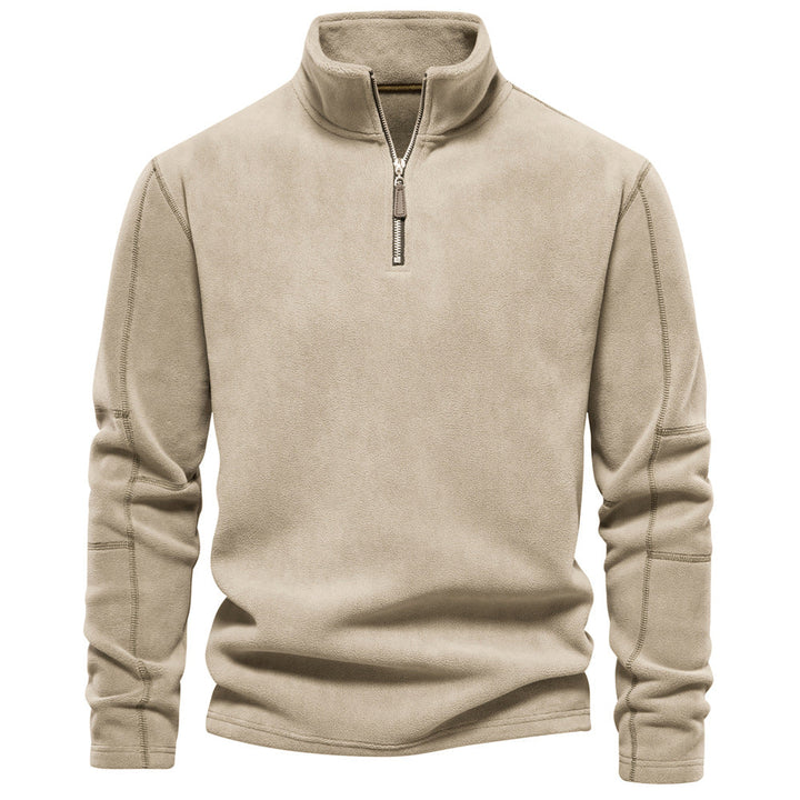 Craig | Fleece Sweater with Quarter Zip