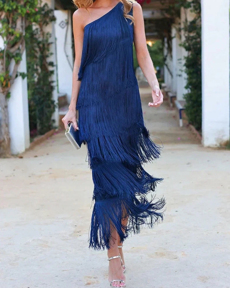 Lorna | Fringed Dress