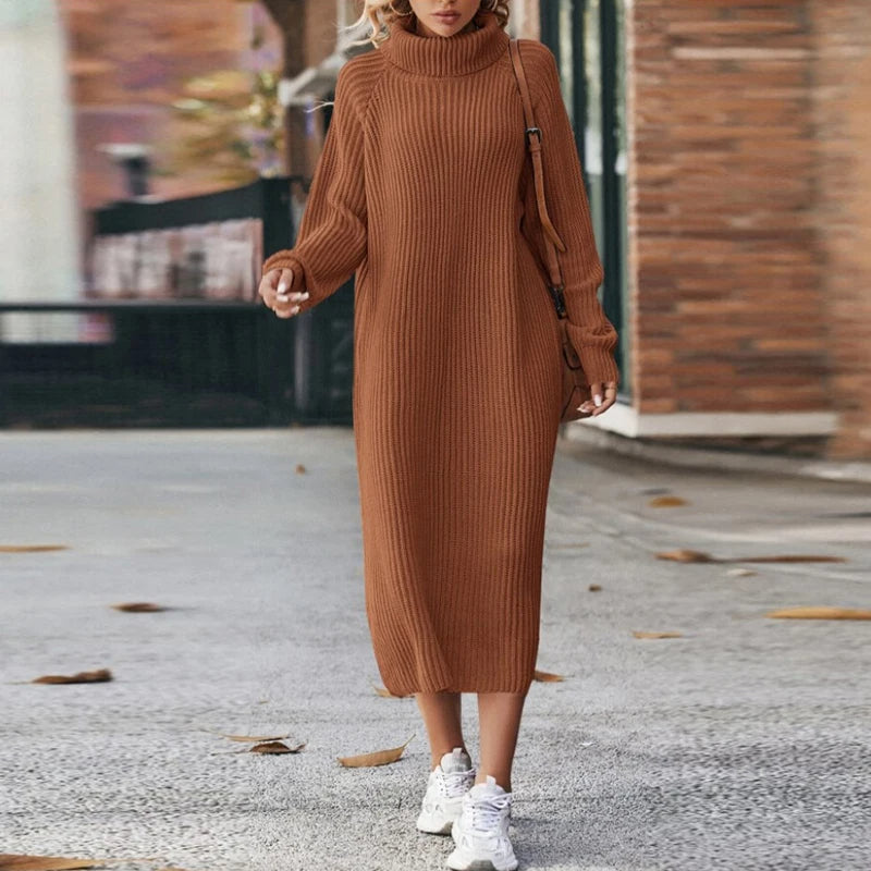 Natalie | Elegant Knitted Winter Dress