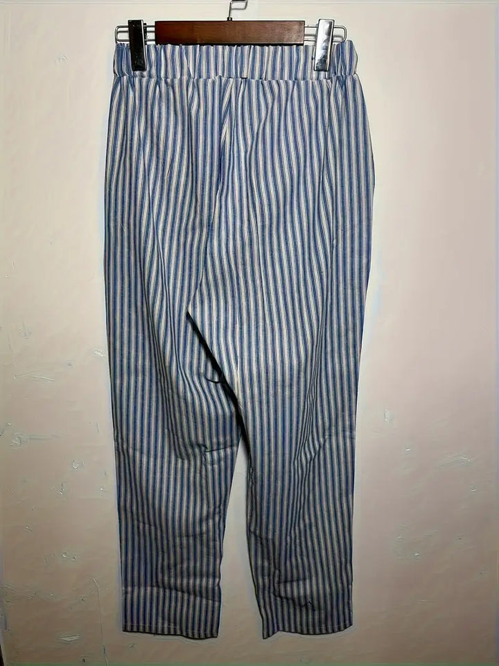 Ivy | Striped Casual Pants