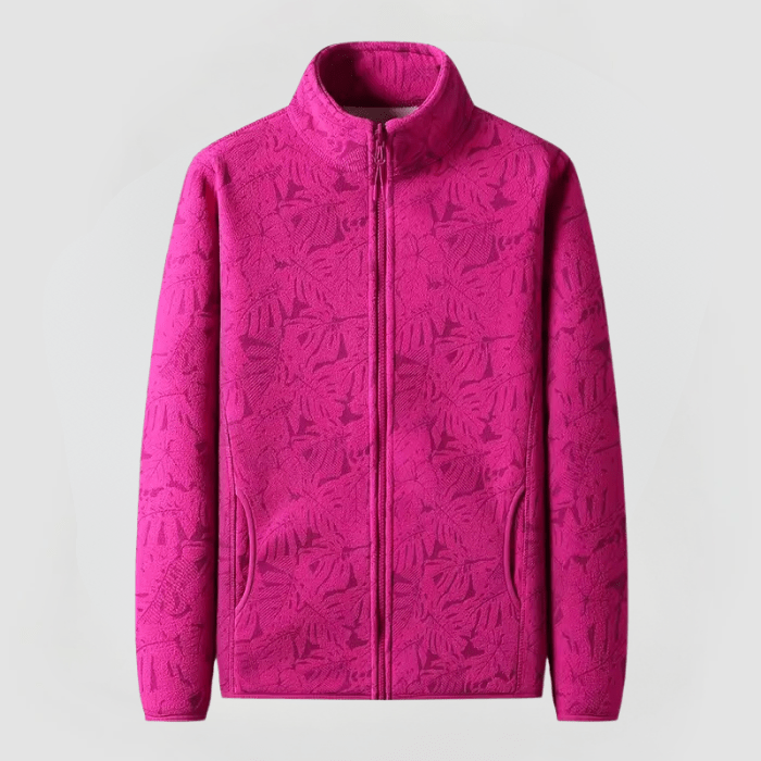 Ada | Fleece Jacket with Floral Pattern