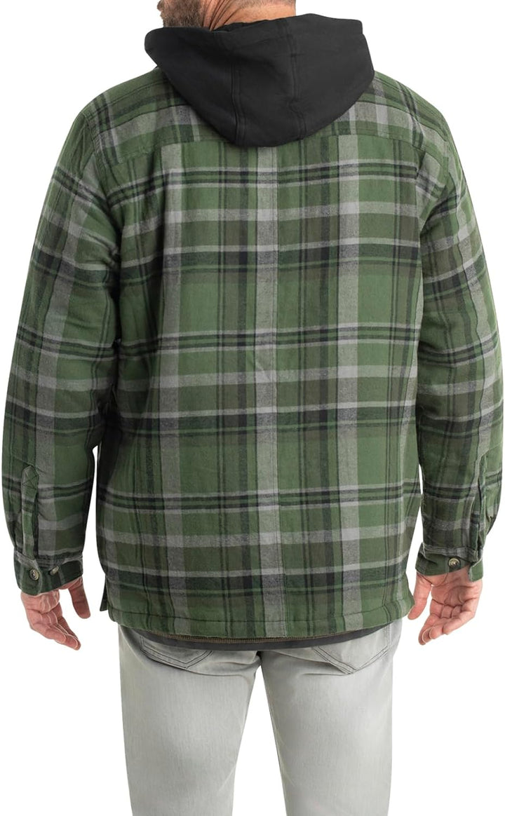 Kevin | Hooded Flannel Jacket